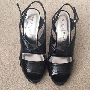 White House Black Market Black heels